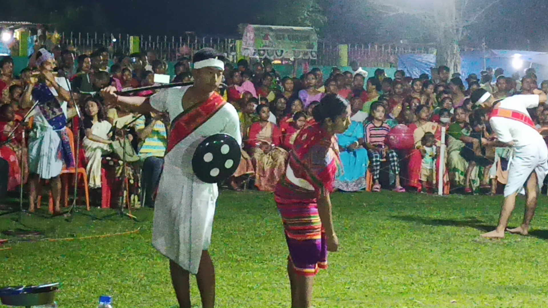 Performing Hoko Dance at Buniyadi, Purani Bongaigaon, Kamatapur